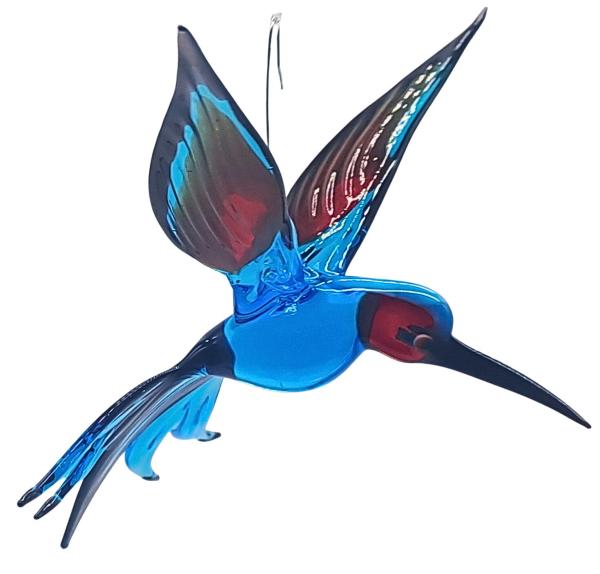 Hängevogel, Bienenfresser (blau-rot/schwarzer Rand)